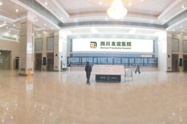 成都友誼醫(yī)院疤痕科大廳