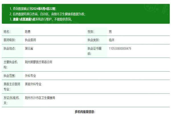 荊州熙蒙醫(yī)療美容診所陳勇醫(yī)生www.sanboo.cn