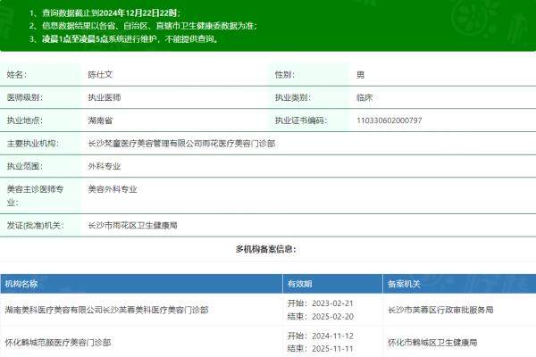 長沙梵童醫(yī)療美容門診部陳仕文okostu.com