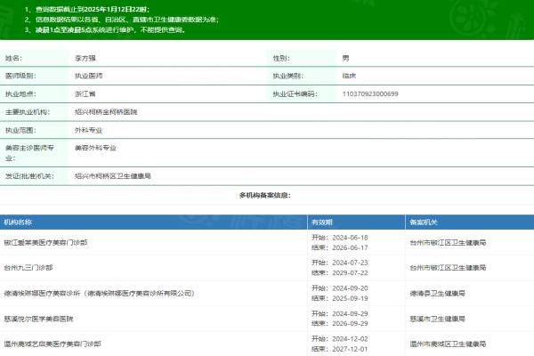 溫州鹿城藝啟美醫(yī)療美容門診部李方強(qiáng)okostu.com