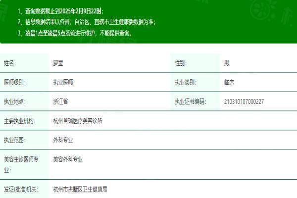 杭州首瑞醫(yī)療美容診所羅罡醫(yī)生okostu.com