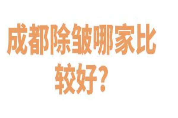 成都除皺哪家比較好?okostu.com
