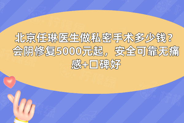 北京任琳醫(yī)生做私密手術(shù)多少錢